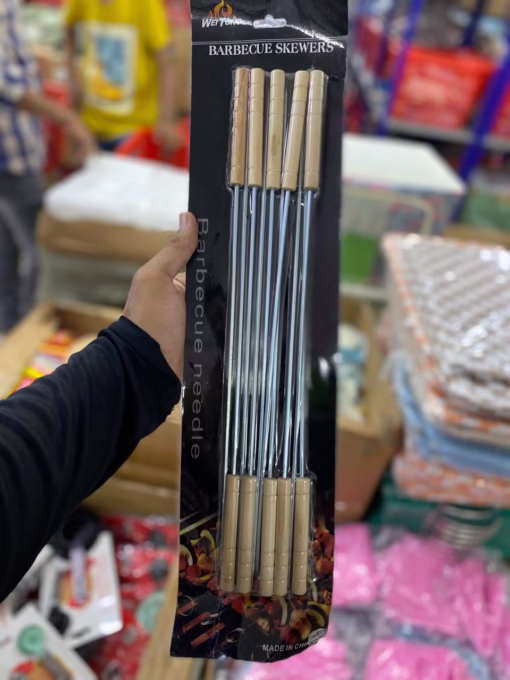 Stainless Steel Barbecue Skewers | Pack of 10 - Image 3